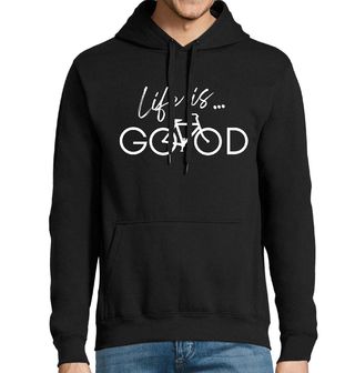 Obrázek 1 produktu Pánská mikina Život na Kole je Krásný Life Is Good