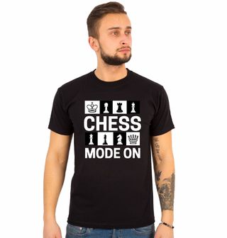 Obrázek 1 produktu Pánské tričko Je Čas Hrát Šachy Chess Mode On