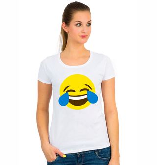 Obrázek 1 produktu Dámské tričko Emoji Smích