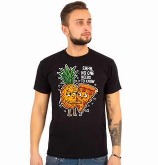 Obrázek 1 produktu Pánské tričko Ananas na Pizze Hawai No One Need to Know