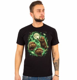 Obrázek 1 produktu Pánské tričko Bobři při Zeleném Měsíci