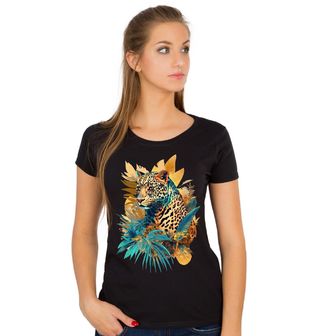 Obrázek 1 produktu Dámské tričko Tropický Leopard