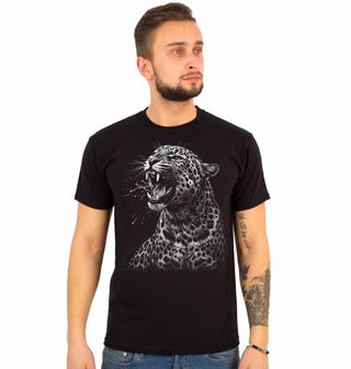 Obrázek 1 produktu Pánské tričko Řvoucí Leopard