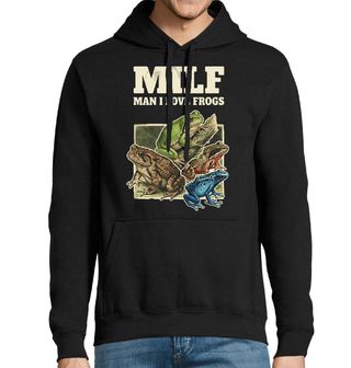 Obrázek 1 produktu Pánská mikina Já prostě Miluju Žáby Man I Love Frogs