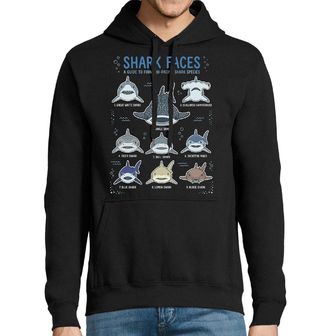 Obrázek 1 produktu Pánská mikina Atlas Žraloků Shark Faces