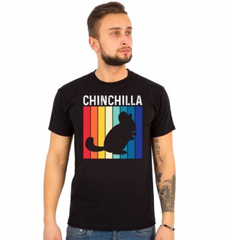 Obrázek 1 produktu Pánské tričko Retro Činčila Chinchilla