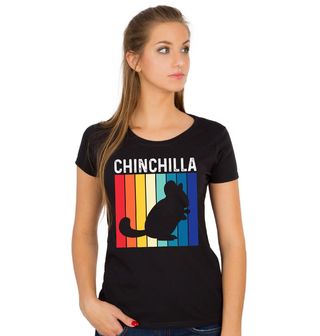Obrázek 1 produktu Dámské tričko Retro Činčila Chinchilla