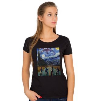 Obrázek 1 produktu Dámské tričko Hvězdná Noc Cesta do Obráceného Světa