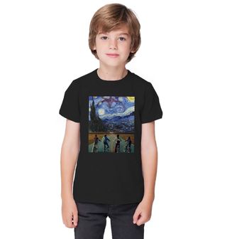Obrázek 1 produktu Dětské tričko Hvězdná Noc Cesta do Obráceného Světa