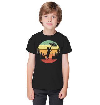 Obrázek 1 produktu Dětské tričko Retro Kočka a UFO