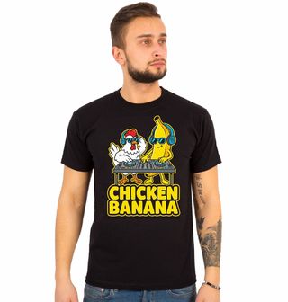 Obrázek 1 produktu Pánské tričko DJ Duo Kuře a Banán