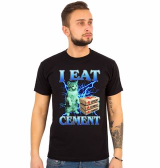 Obrázek 1 produktu Pánské tričko Já Jím Cement I Eat Cement