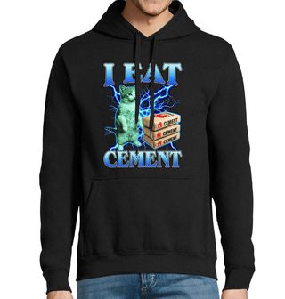 Obrázek 1 produktu Pánská mikina Já Jím Cement I Eat Cement