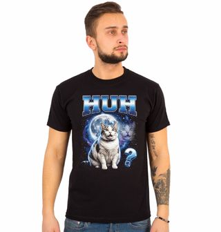 Obrázek 1 produktu Pánské tričko Huh? Meme Cat