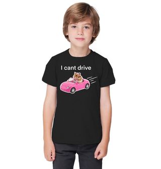 Obrázek 1 produktu Dětské tričko Řidič Křeček Neumím Řídit I Can't Drive