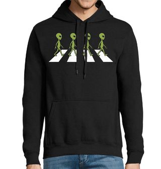 Obrázek 1 produktu Pánská mikina Mimozemšťané na Abbey Road Beatles