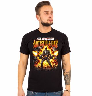Obrázek 1 produktu Pánské tričko Autistický a Gay