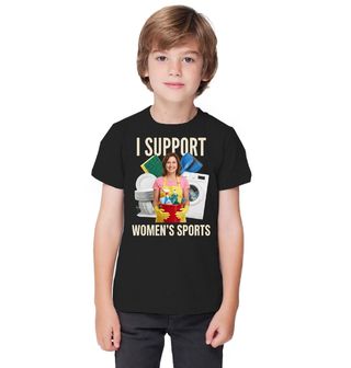 Obrázek 1 produktu Dětské tričko Podporuji Ženské Sporty