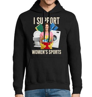 Obrázek 1 produktu Pánská mikina Podporuji Ženské Sporty