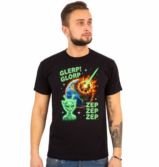 Obrázek 1 produktu Pánské tričko Mimozemšťan Glepr Glorp