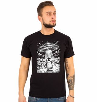 Obrázek 1 produktu Pánské tričko Tučňák a UFO