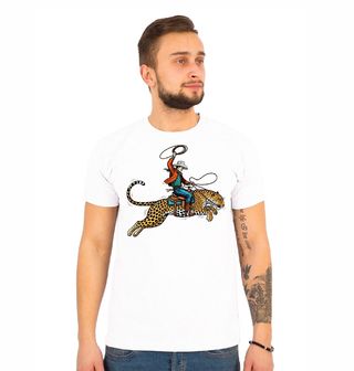 Obrázek 1 produktu Pánské tričko Kovboj na Jaguárovi