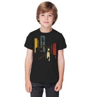 Obrázek 1 produktu Dětské tričko Retro Baskytary