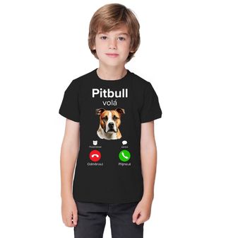 Obrázek 1 produktu Dětské tričko Pitbull volá Phone Call