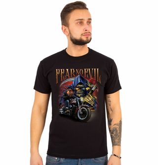 Obrázek 1 produktu Pánské tričko Vepř na Motorce Fear No Evil