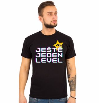 Obrázek 1 produktu Pánské tričko Ještě Jeden Level +XP
