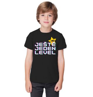 Obrázek 1 produktu Dětské tričko Ještě Jeden Level +XP