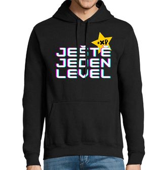 Obrázek 1 produktu Pánská mikina Ještě Jeden Level +XP
