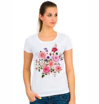 Obrázek 1 produktu Dámské tričko Kytice Růží
