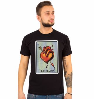 Obrázek 1 produktu Pánské tričko El Corazon Srdce Karty