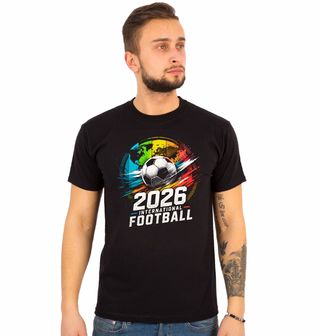 Obrázek 1 produktu Pánské tričko Mezinárodní Fotbal 2026 International Football