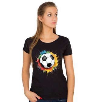 Obrázek 1 produktu Dámské tričko Fotbal v Barvách Emocí