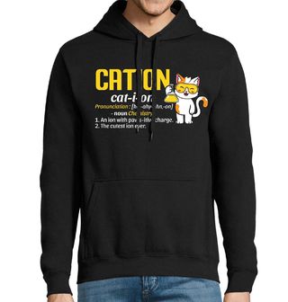Obrázek 1 produktu Pánská mikina Kation Kočičí Chemie Cation The Cutest Ion Ever