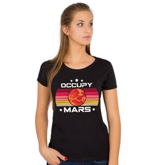 Obrázek 1 produktu Dámské tričko Obsadit Mars Occupy Mars