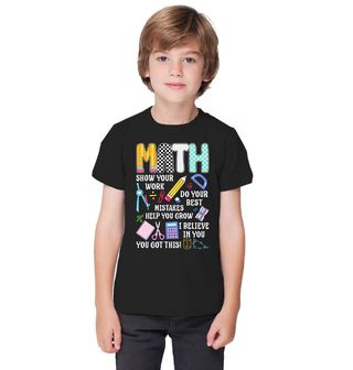 Obrázek 1 produktu Dětské tričko Matematika Proces Učení Math