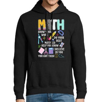 Obrázek 1 produktu Pánská mikina Matematika Proces Učení Math