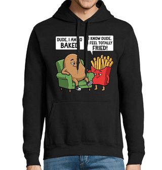 Obrázek 1 produktu Pánská mikina Zhulená Brambora a Hranolky Baked & Fried
