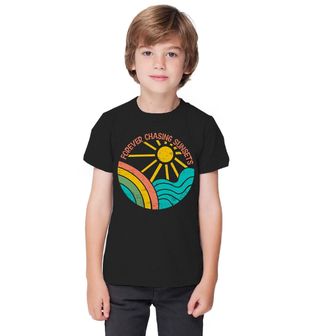 Obrázek 1 produktu Dětské tričko Navždy za Západy Slunce Forever Chasing Sunsets
