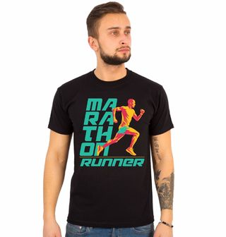 Obrázek 1 produktu Pánské tričko Běžec Maratonu Marathon Runner