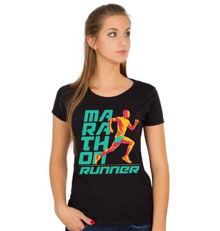 Obrázek 1 produktu Dámské tričko Běžec Maratonu Marathon Runner