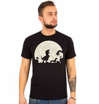 Obrázek 1 produktu Pánské tričko Zombie T-Rex a Jezevčík