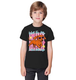 Obrázek 1 produktu Dětské tričko Jezevčík Nestíhá Wait For Me
