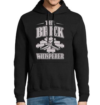 Obrázek 1 produktu Pánská mikina The Brick Whisperer Cihlový Našeptávač