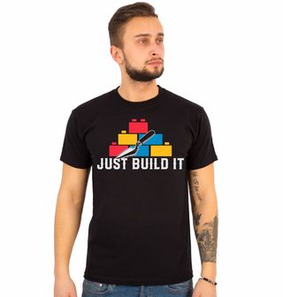 Obrázek 1 produktu Pánské tričko Jen to Postav Just Build it