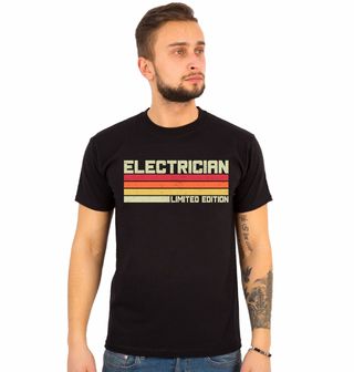 Obrázek 1 produktu Pánské tričko Elektrikář Limitovaná Edice Electrician Limited Edition