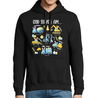 Obrázek 1 produktu Pánská mikina Bůh Říká, že Jsem Schopný God Says I am Capable